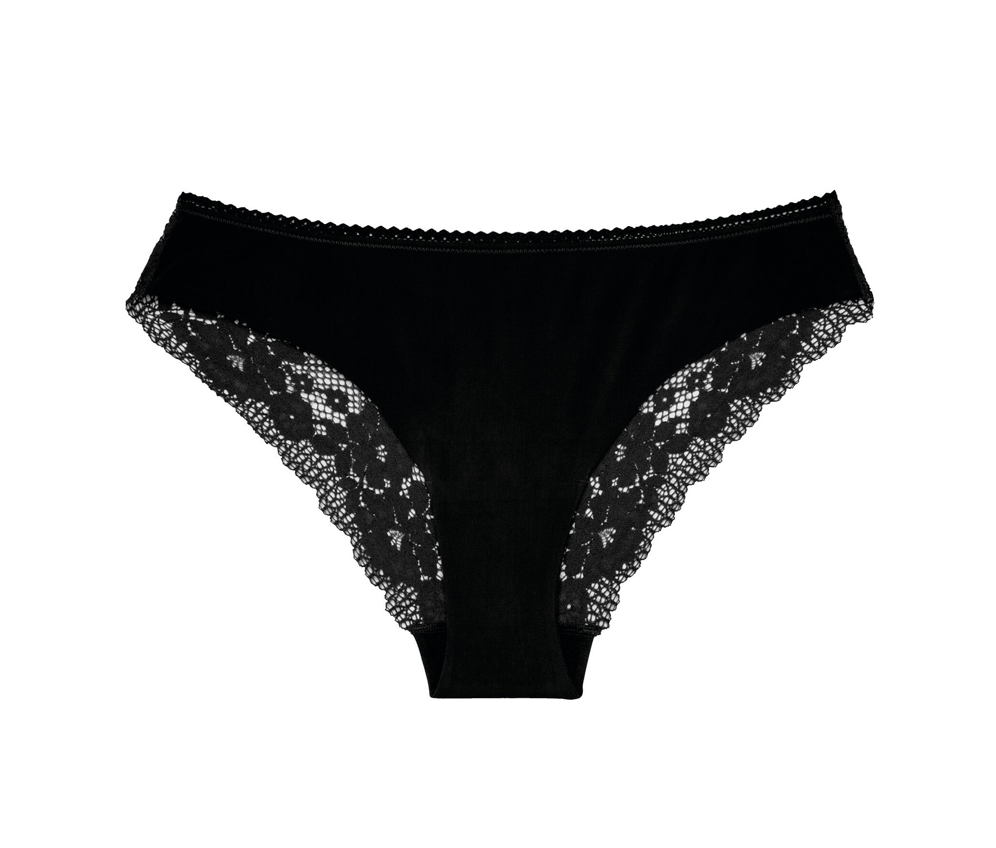E-shop Passionata Raw Cut nohavičky "Nina", čierne
