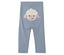 Modré legíny s nášivkou ovečky.