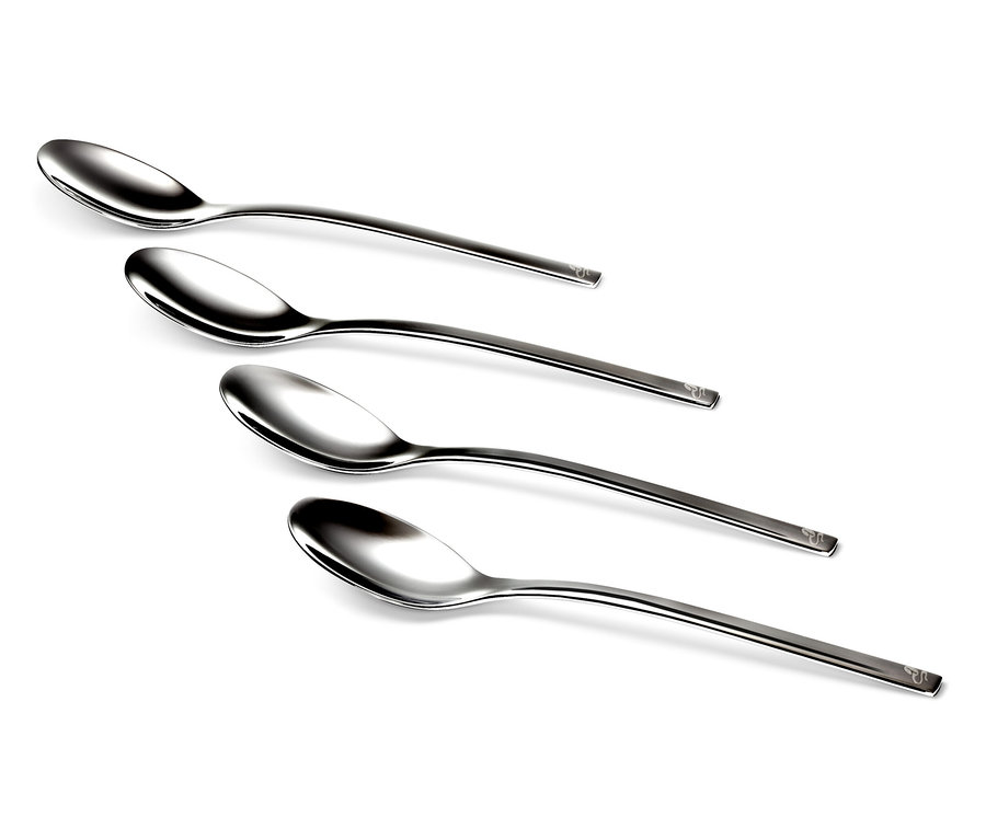 Lyžičky na kávu, 4-dielna súprava