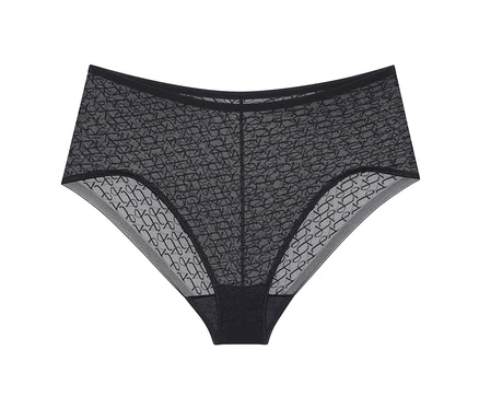 Čierne nohavičky Triumph Signature Sheer Maxi EX.