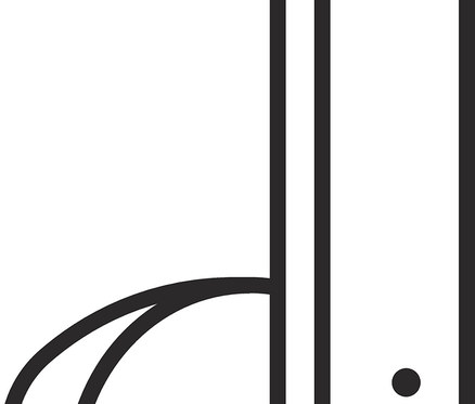 Čiernobiela grafika multifunkčnej retiazky na okuliare, rúška a slúchadlá do uší.