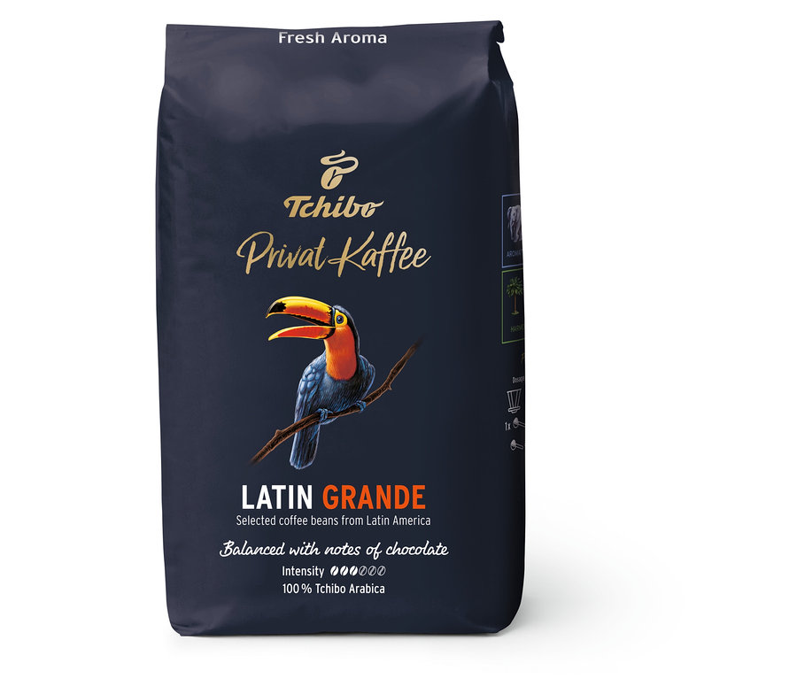 Privat Kaffee Latin Grande - 500 g, zrnková káva
