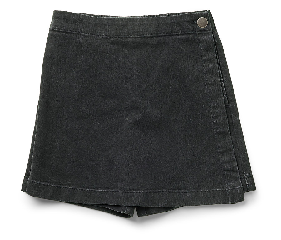 Detská sukňová nohavica v džínsovom vzhľade.