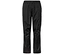 Čierne nepremokavé nohavice na bielom pozadí.