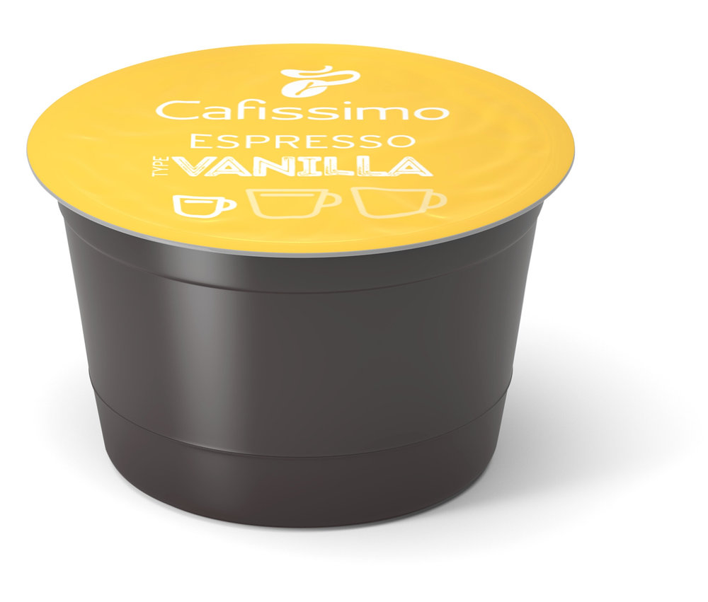 Jedna kapsula Cafissimo Flavoured Espresso – Vanilla.
