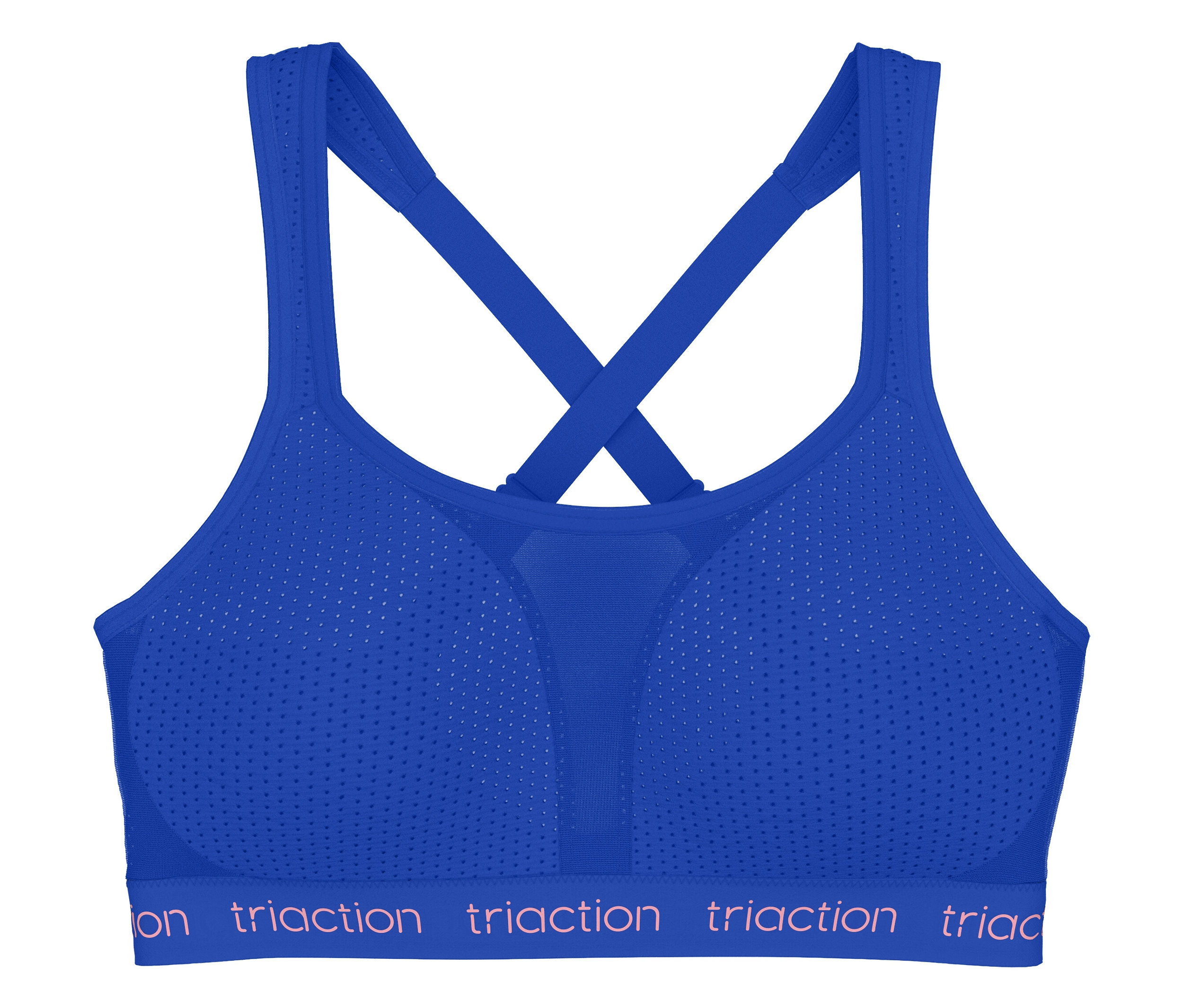 Modrá športová podprsenka TRIUMPH Triaction Energy Lite P EX.