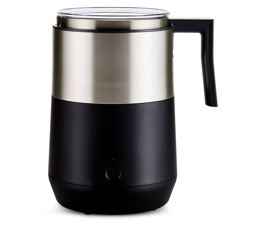 Indukčný napeňovač mlieka, čierny