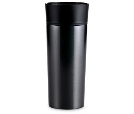 Antracitový hrnček na kávu To Go.