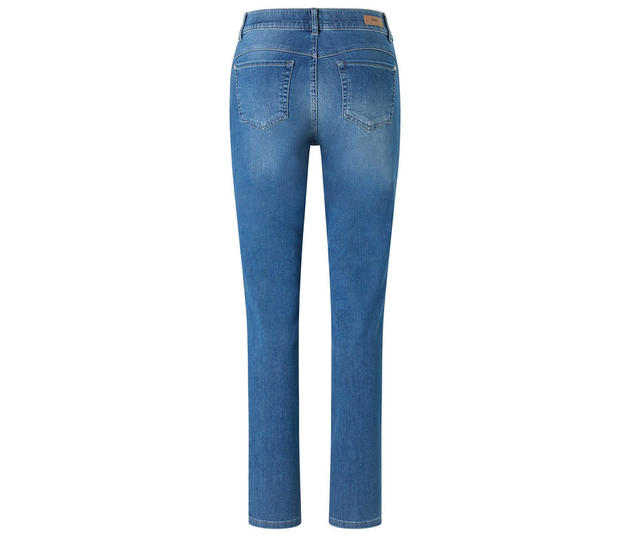 Svetlomodré džínsy Angels »Cici Push-Up«, Slim Fit zozadu.