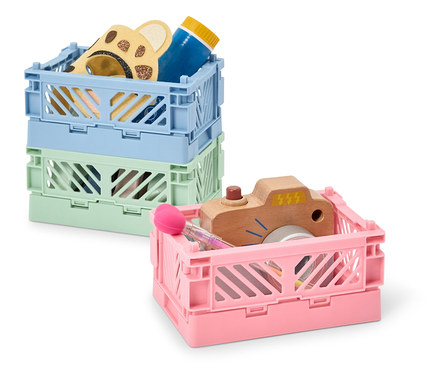 Skladacie úložné debničky, 3 ks