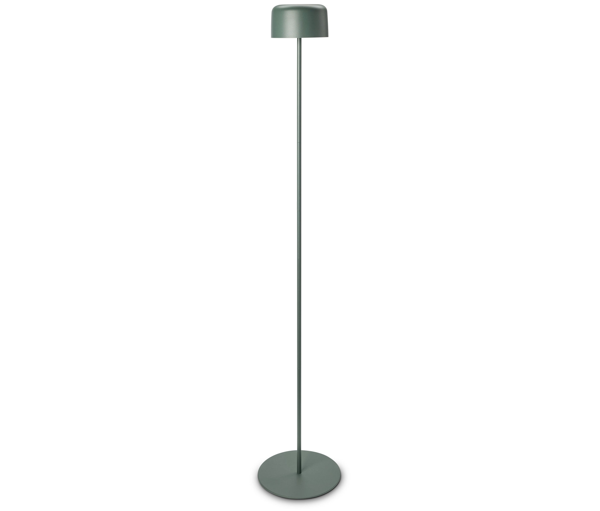 E-shop Solárna akumulátorová stojaca lampa, dzunglovo zelená