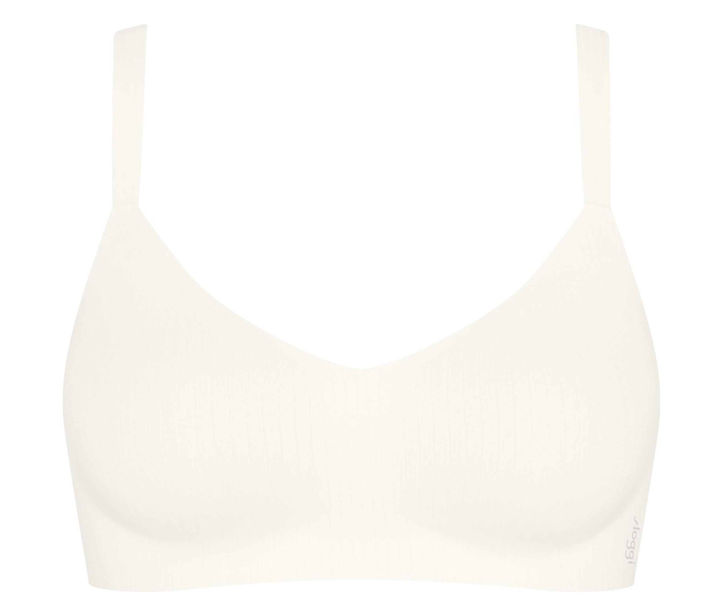 E-shop Podprsenka sloggi ZERO Feel Pure Soft Bra, hodvábna biela