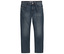 Tom Tailor TT MARVIN STRAIGHT Jeans mit Stretch, Mid Stone Blue Grey Denim, ležia na bielom pozadí.