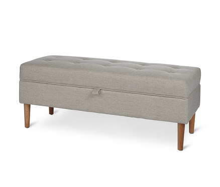 Čalúnená lavica s úložným priestorom