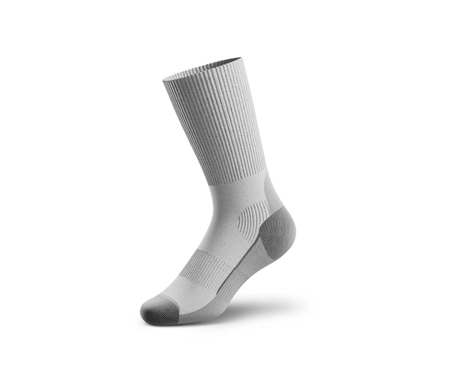 Sivá outdoorová ponožka, 1 pár.