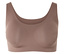 Jeden bezšvový podprsenka vo svetlohnedej farbe.