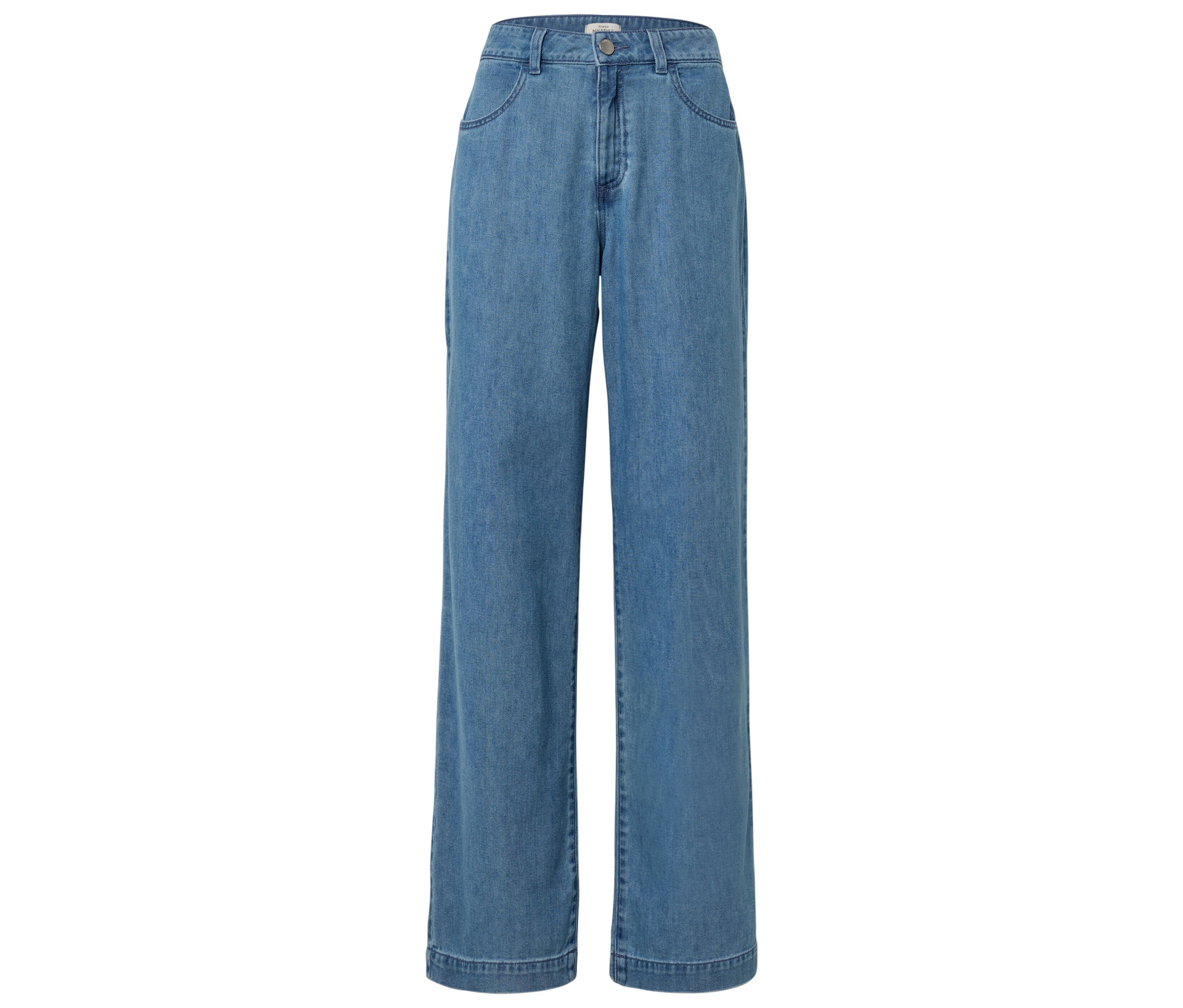 E-shop Džínsy typu palazzo – strih "Neni", mid blue