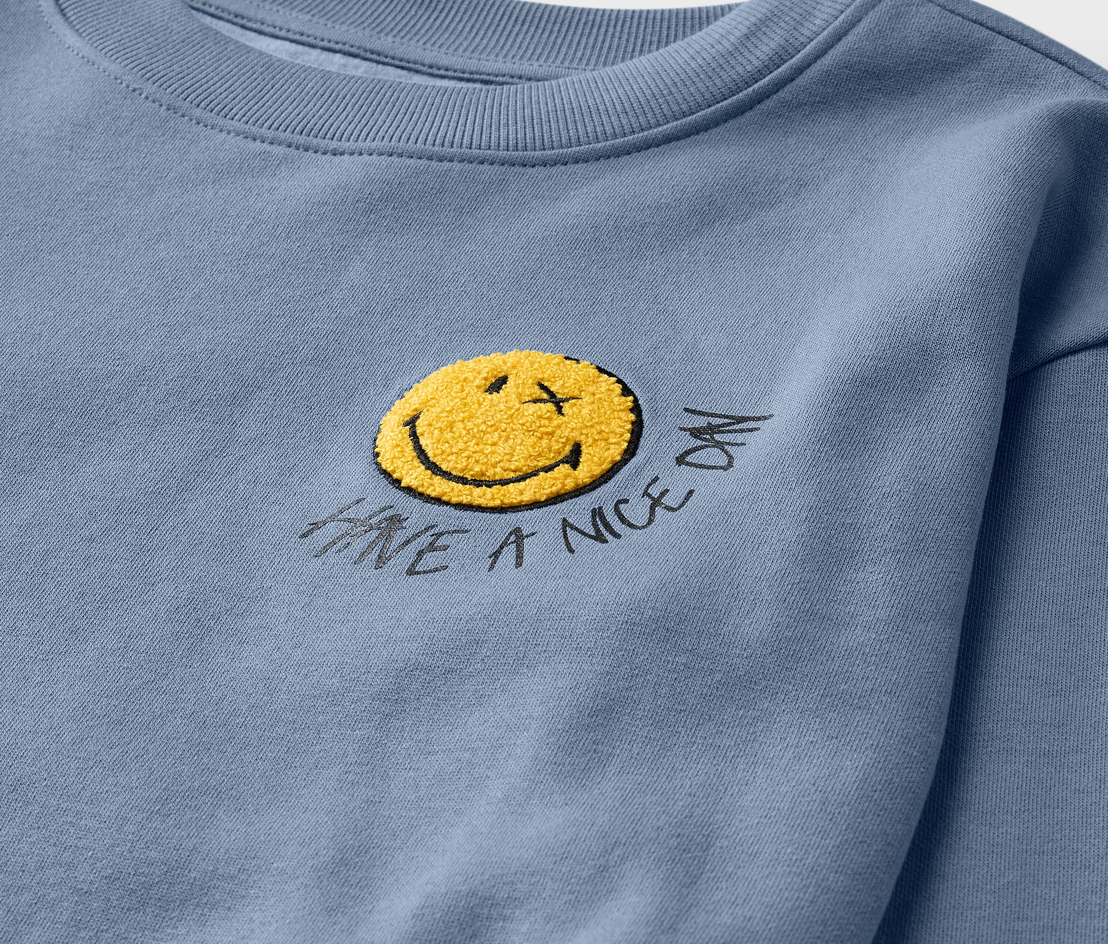 Tchibo - Detská mikina Smileyworld® s počesanou vnútornou stranou