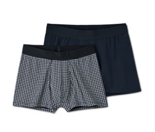 1x tmavomodrá, 1x tmavomodro-biela celoplošná potlač