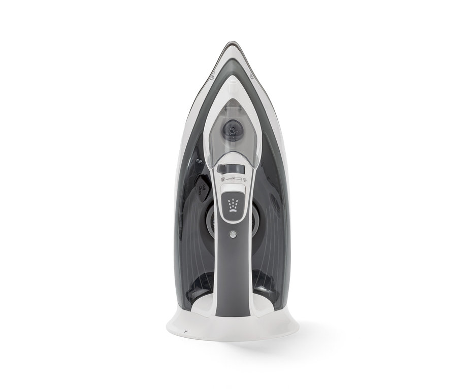 Detail bezkáblové naparovacej žehličky.