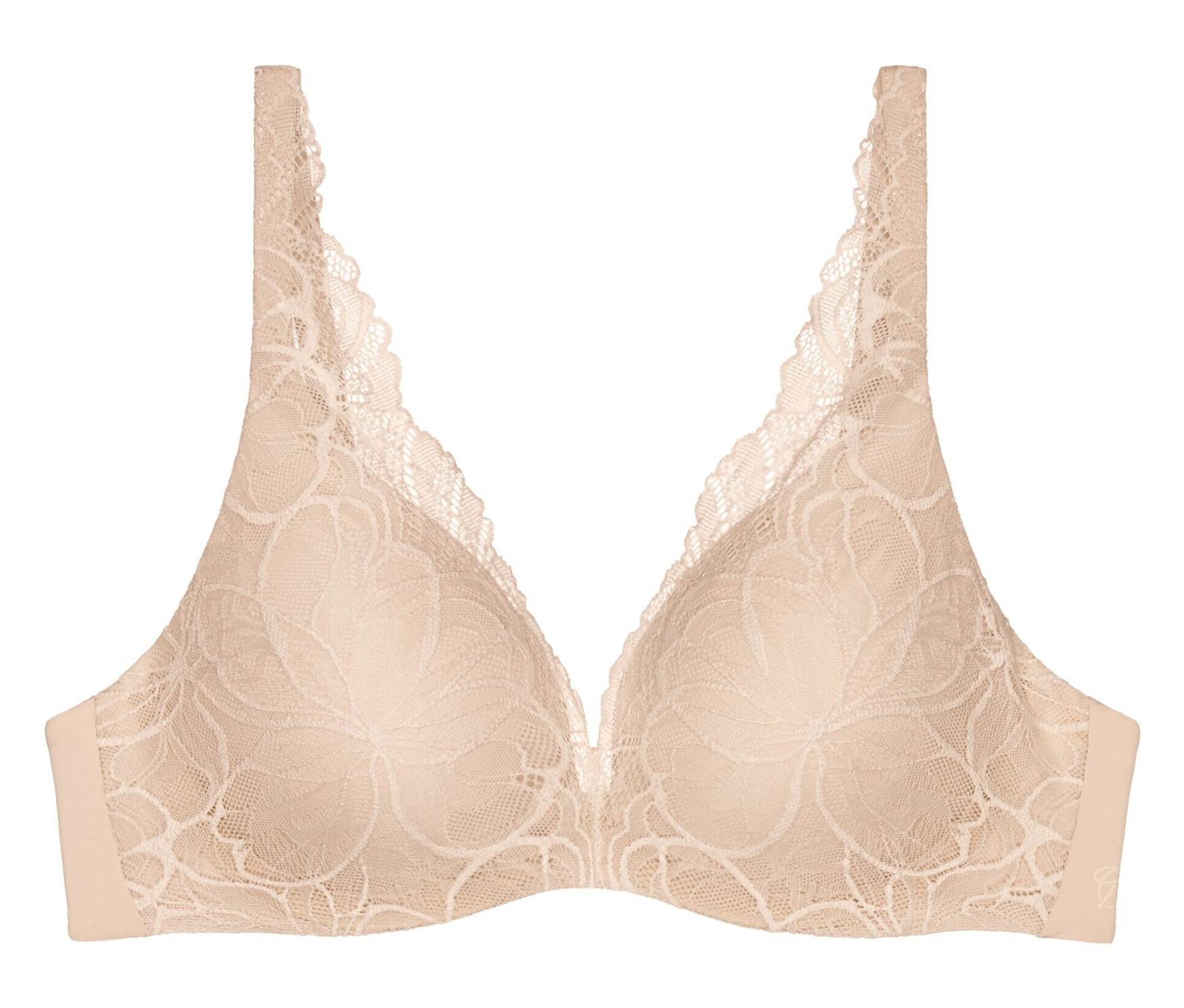 E-shop Podprsenka Triumph Body Makeup Illusion Lace WP, telová béžová
