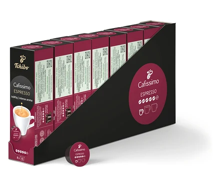 Balenie kávových kapsúl Cafissimo Espresso kräftig.