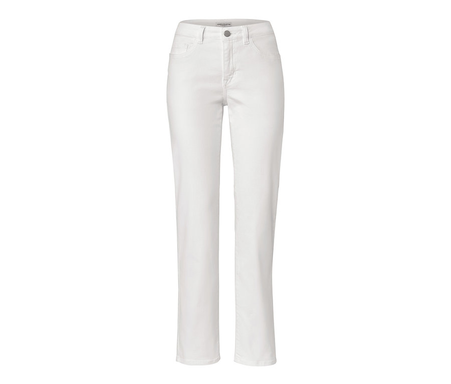 Biele džínsy strihu Kira.