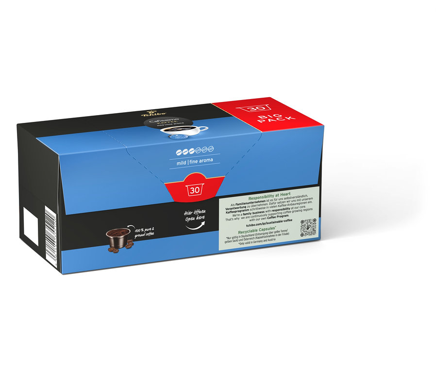 Balenie 30 kapsúl Káva jemná.