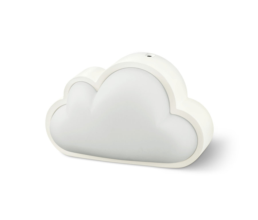 Nočné svetlo s LED v tvare obláčika.