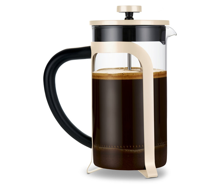 Kanvica french press 800 ml, 6 šálok, béžová
