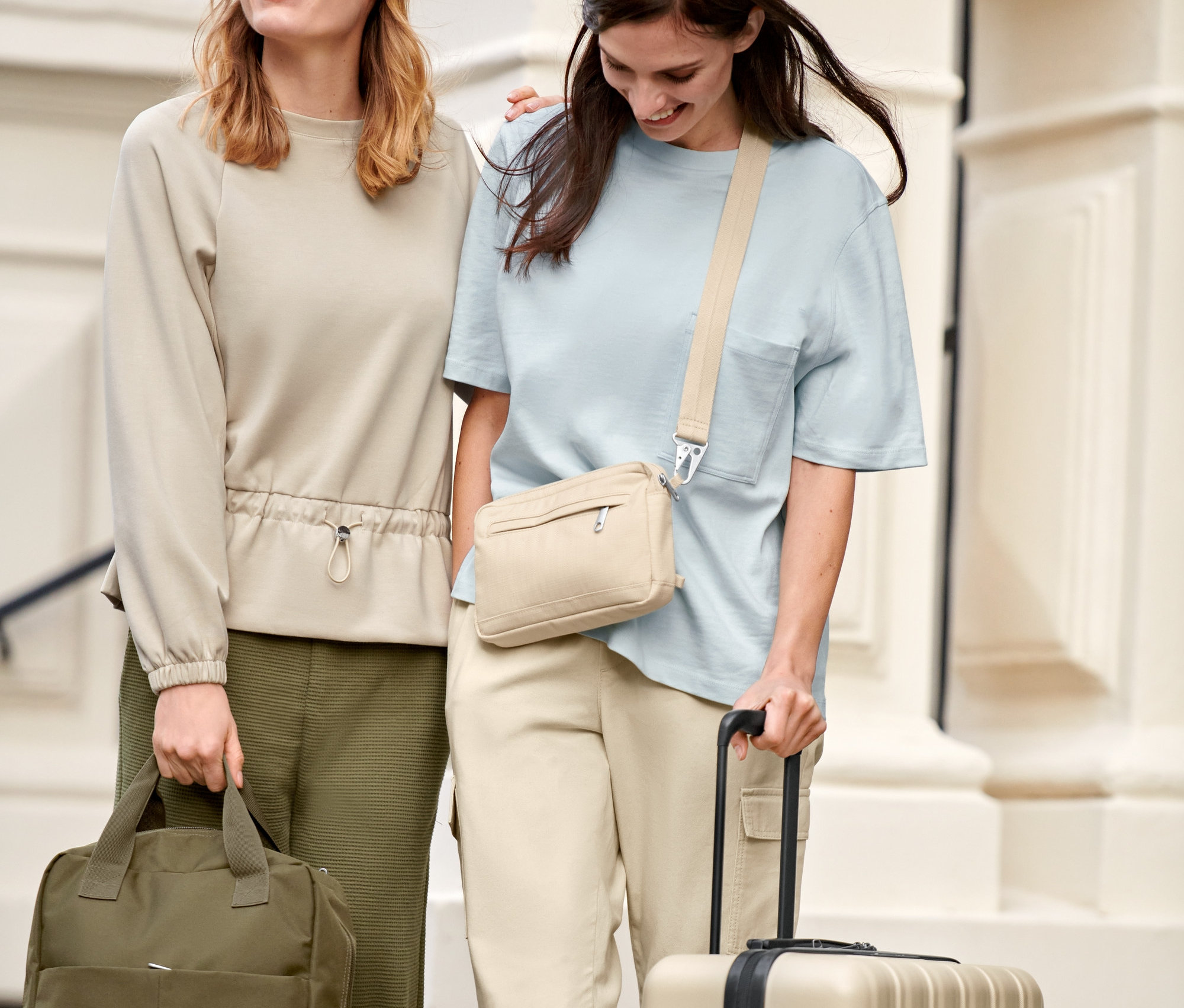 Tchibo - Teplákové nohavice culottes