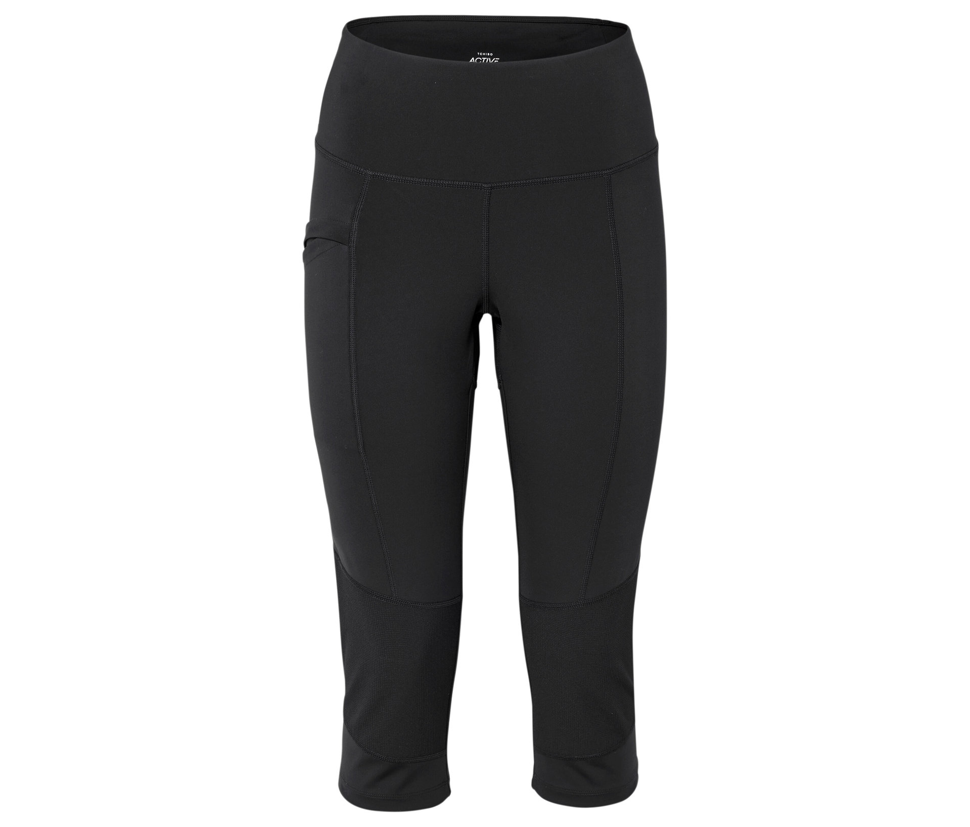 E-shop 3/4 outdoorové legínsy, čierne