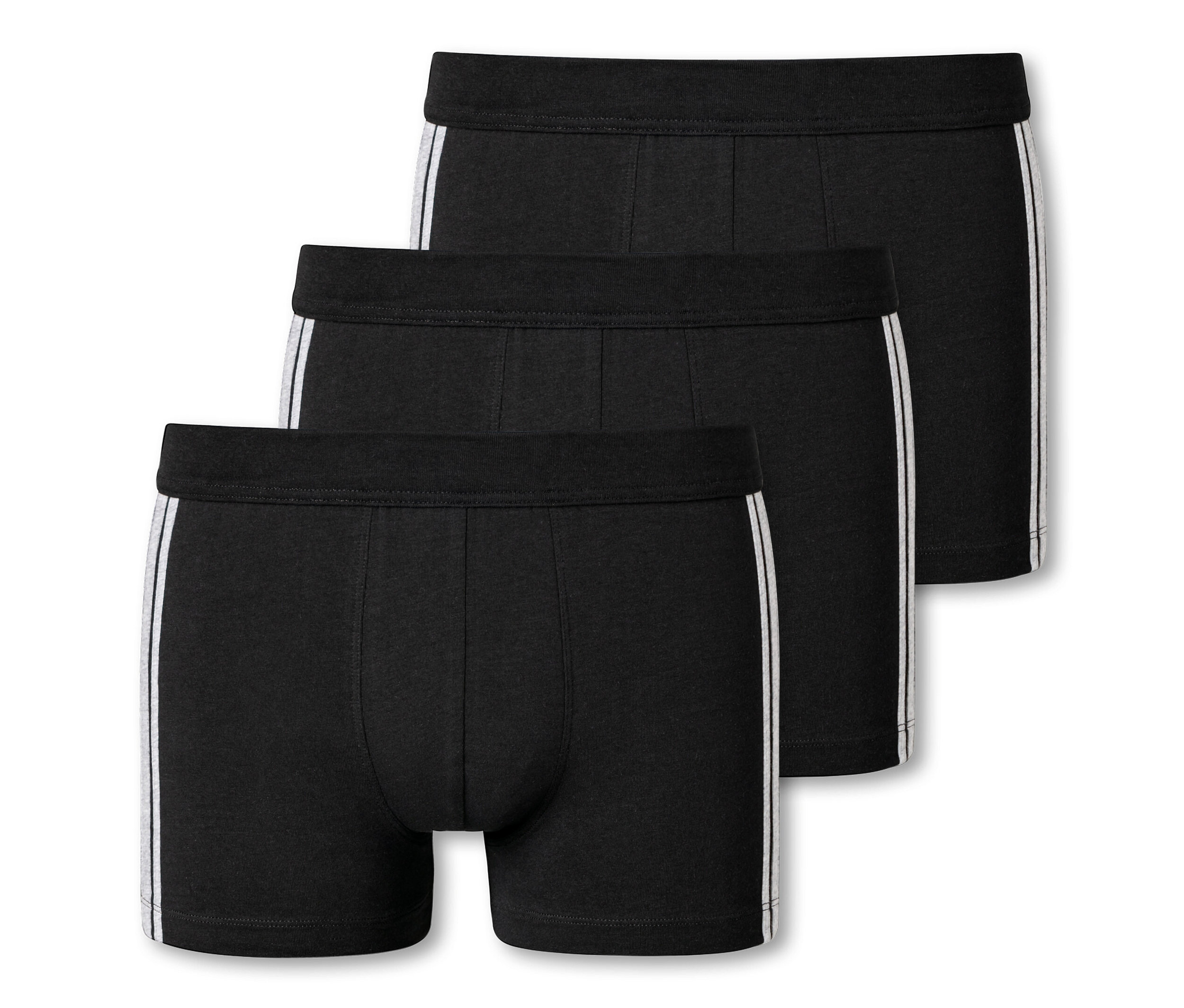 E-shop Boxerky SCHIESSER, 3 ks, čierne