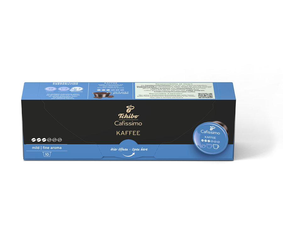 Balenie 10 kapsúl Káva jemná.