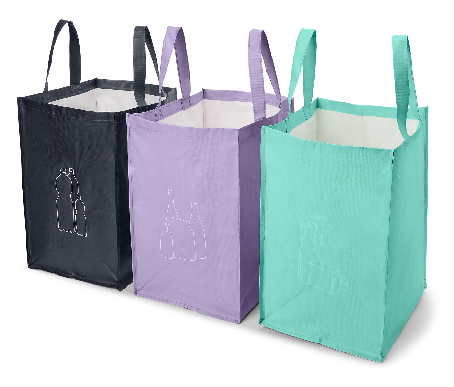 E-shop Tašky na triedenie odpadu, 3 ks