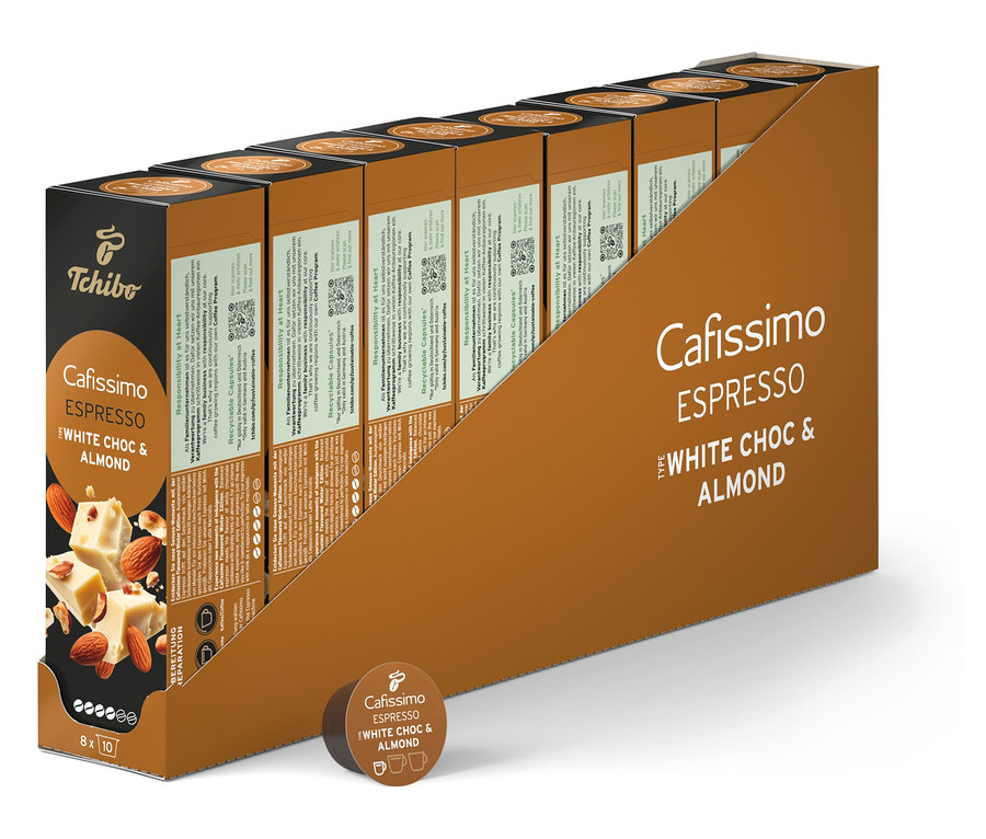 Cafissimo Flavoured Espresso - White Choc & Almond - 80 kapsúl