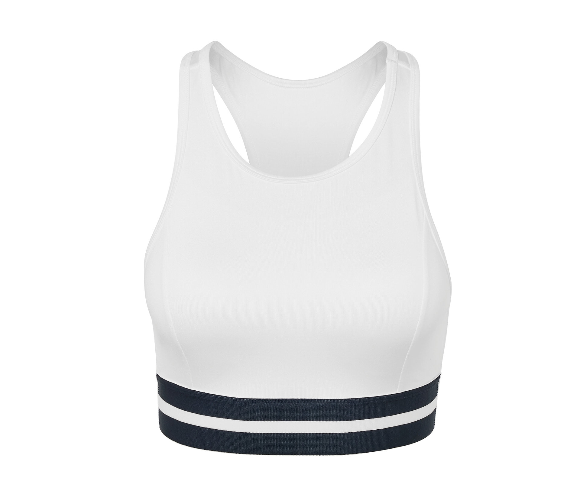 E-shop Športová podprsenka "Crop Top", biela