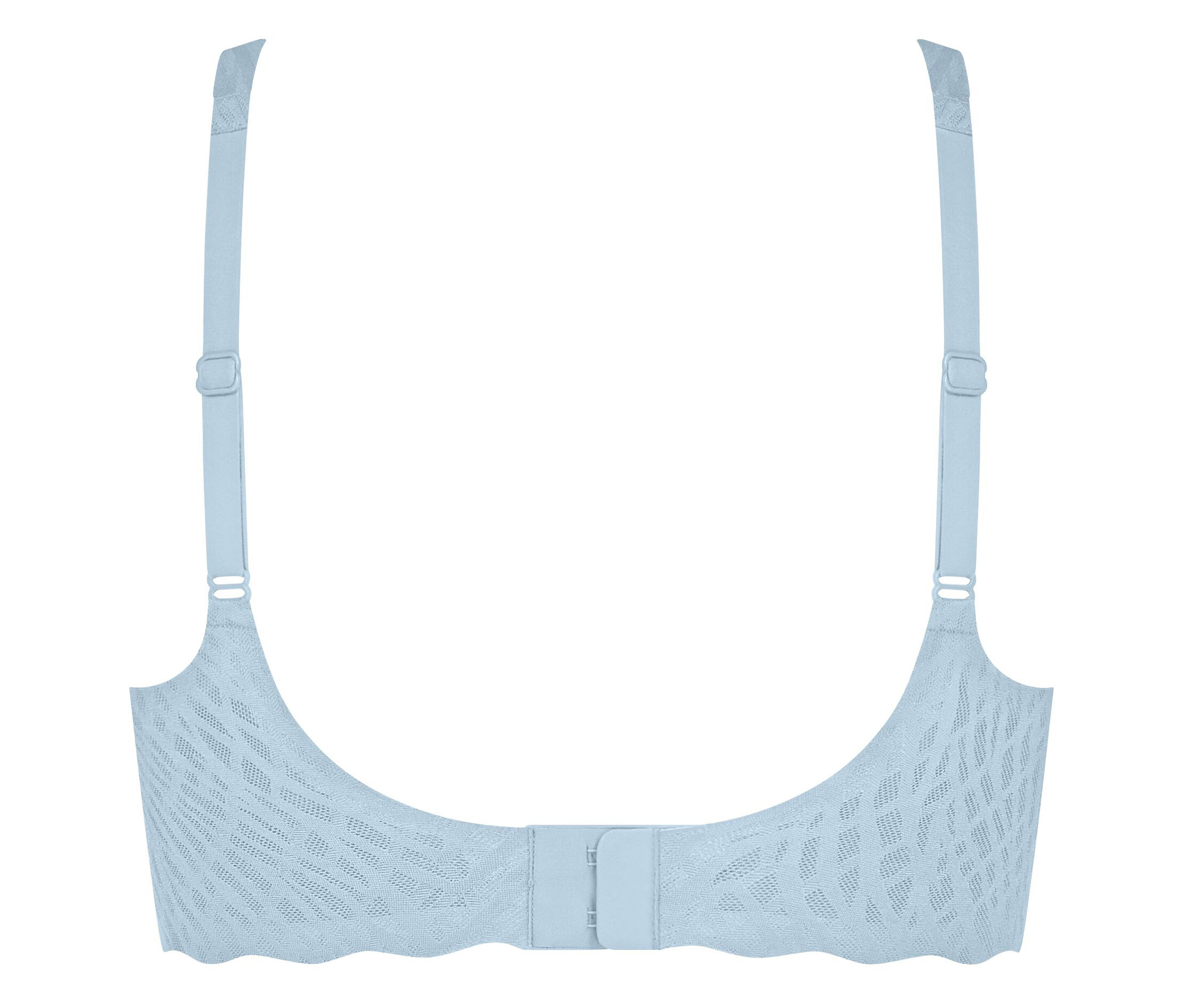 Podprsenka sloggi Zero Feel Bliss Soft bra, svetlomodrá