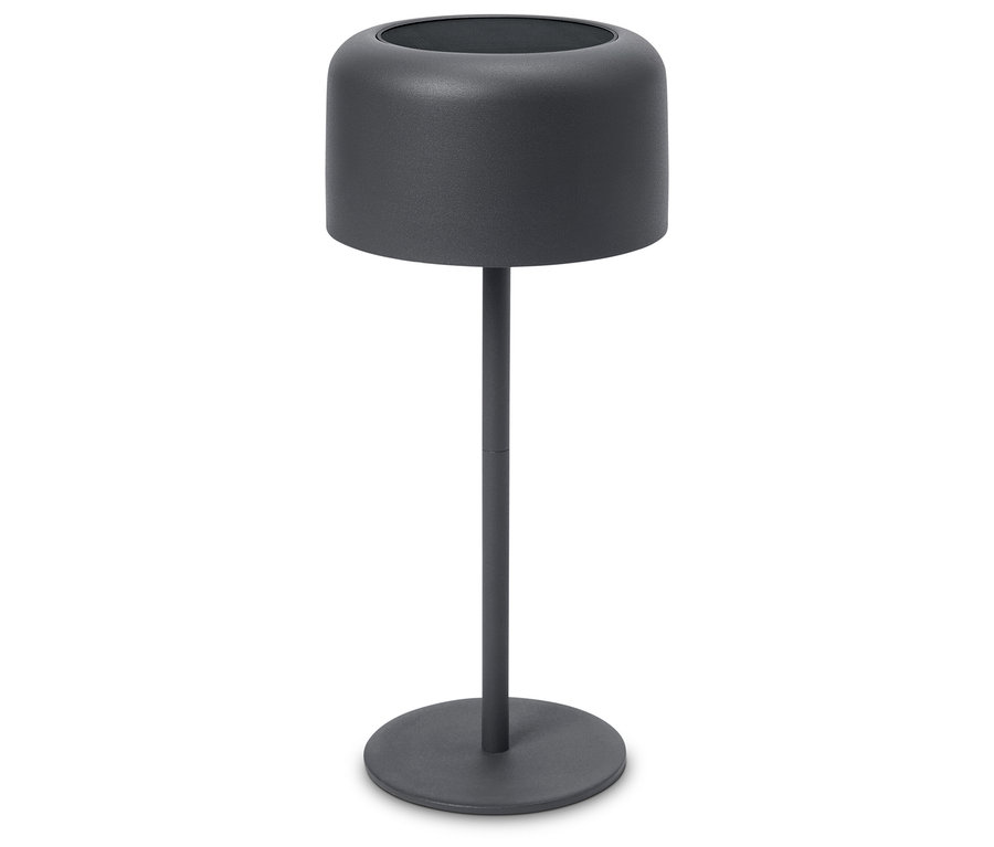 Sivý stojan na rastliny na bielom pozadí.