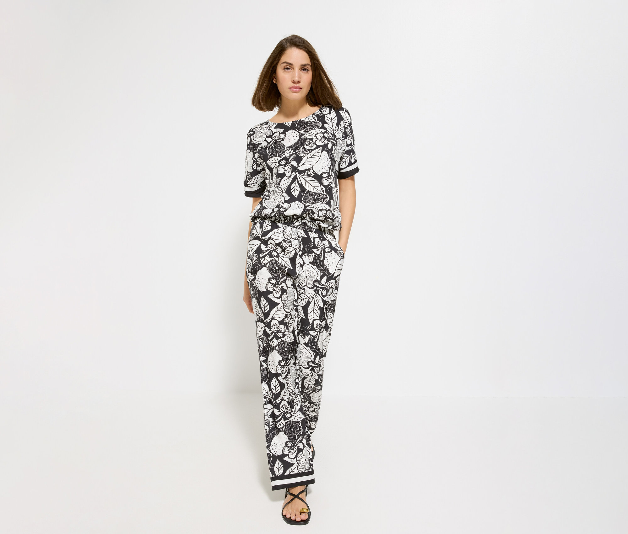 Tchibo - Nohavice Olsen Wide Leg