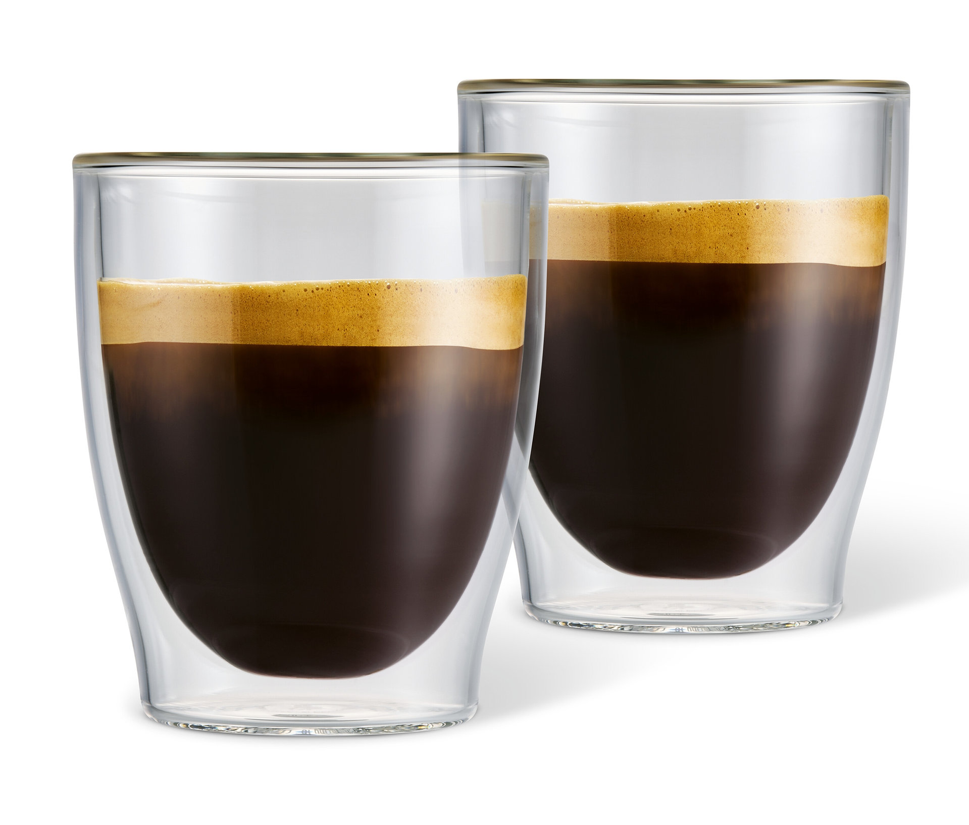 E-shop 2 dvojstenné poháre na caffè crema