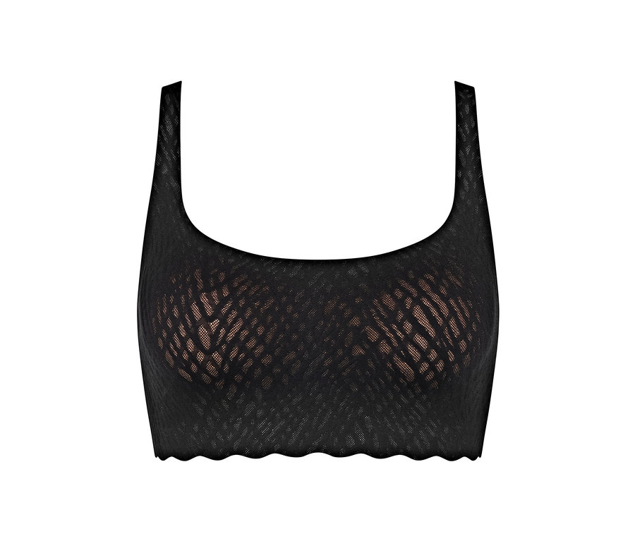 Čierny top sloggi ZERO Feel Bliss Top.