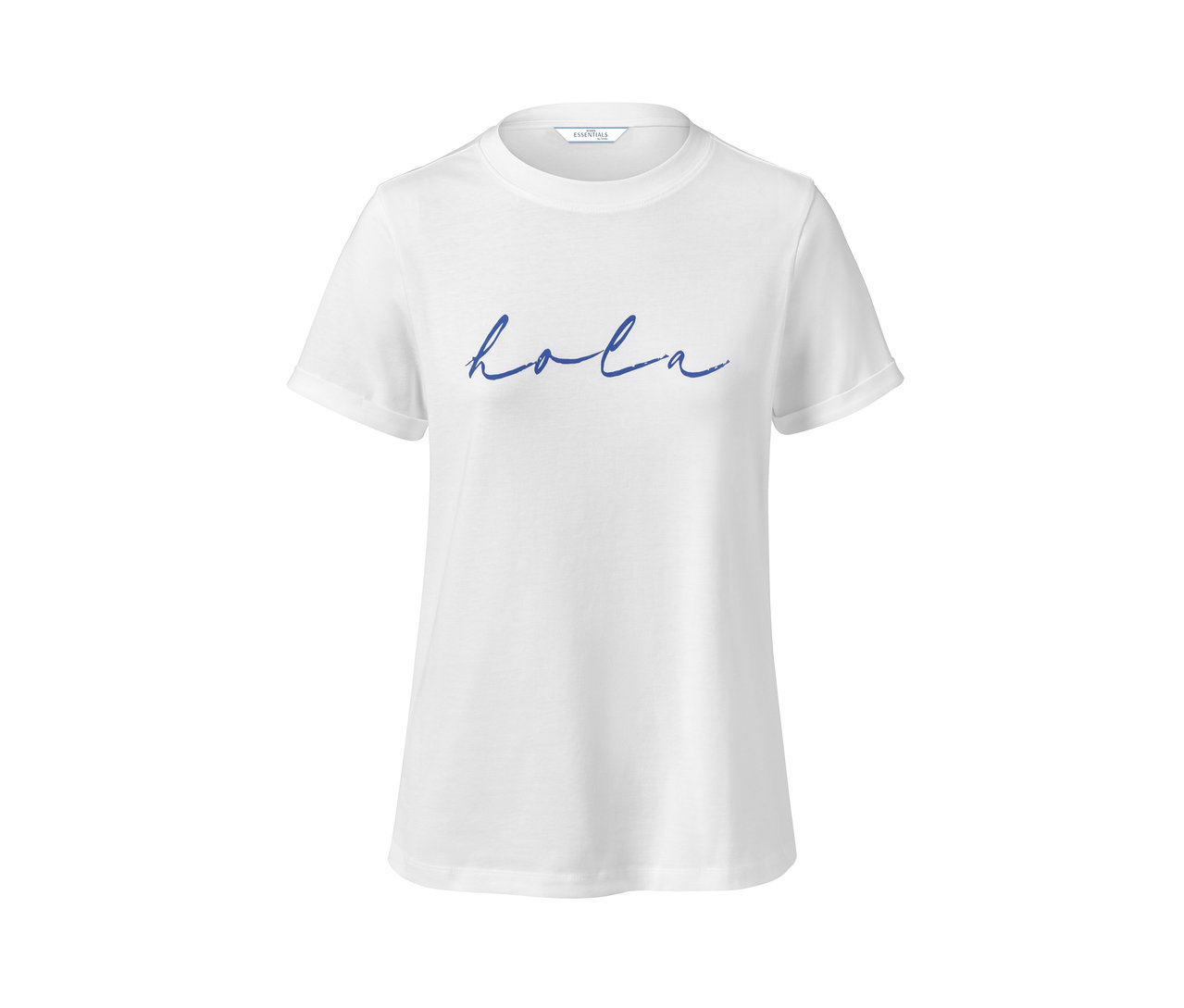 Biele tričko s potlačou.