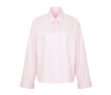 Košeľová blúzka v nadmernej veľkosti Seidensticker, ružová