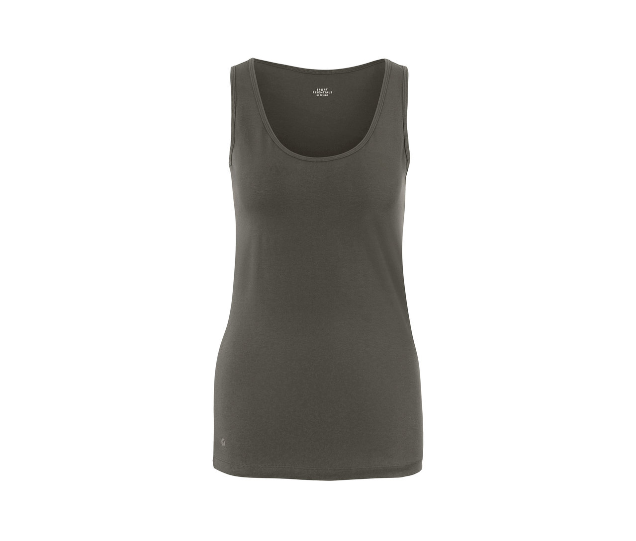 Zelené tielko, 1 ks z 2 ks súpravy.