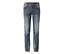 Stredne tmavý čierny denim