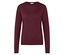 Tmavočervený pulóver z jemného úpletu s merino vlnou.