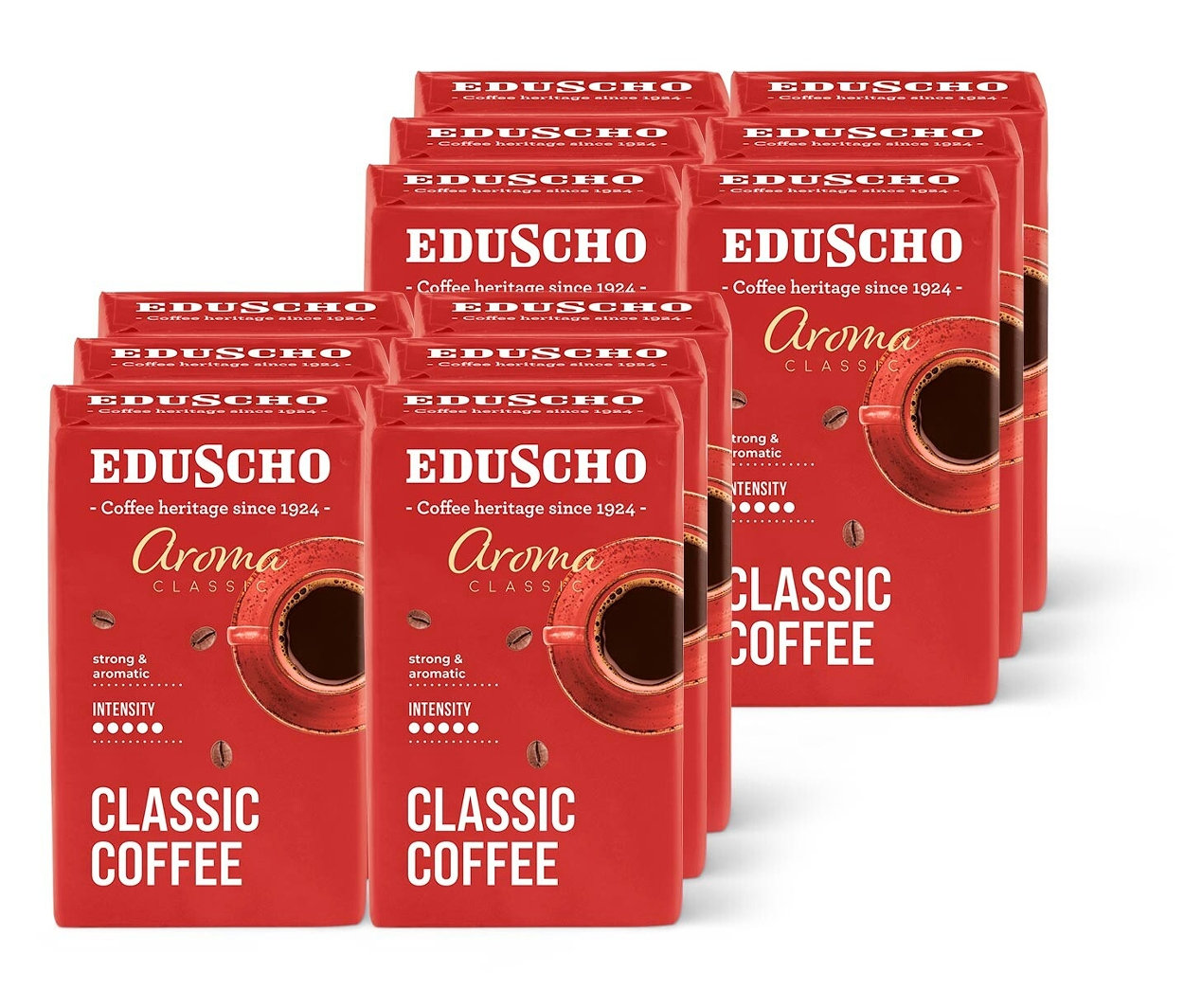 Balenia kávy Eduscho Aroma Classic.