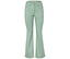 Bootcut džínsky – strih »Lou«, zelené
