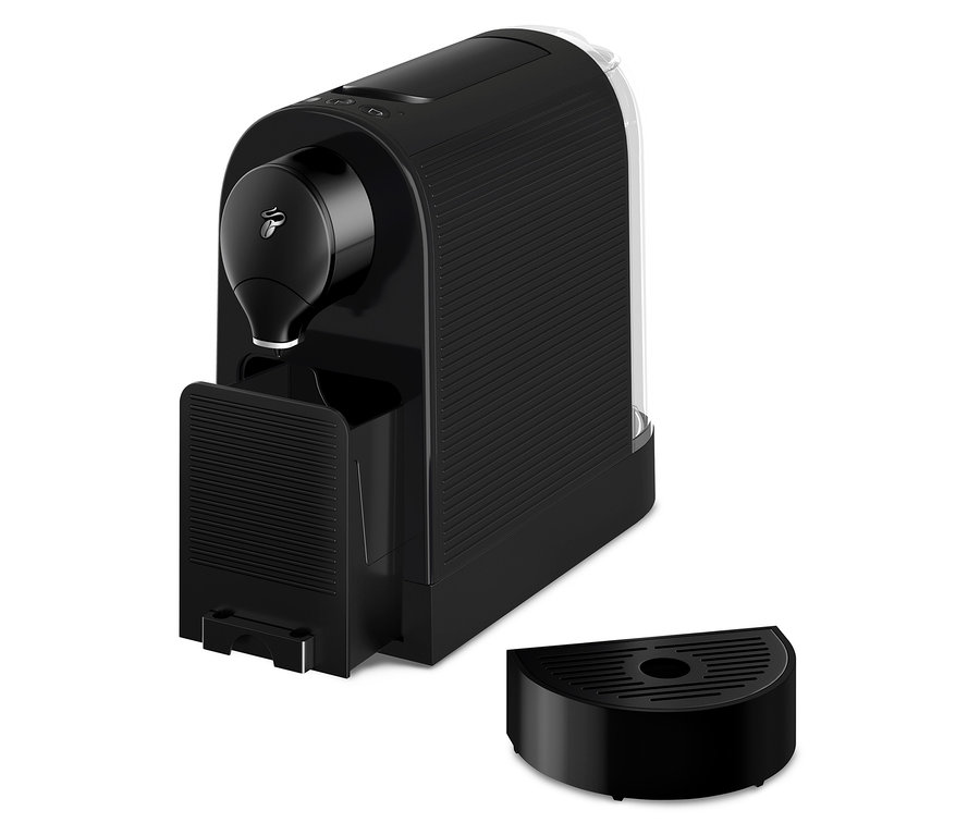 Čierny kávovar Cafissimo pure+.